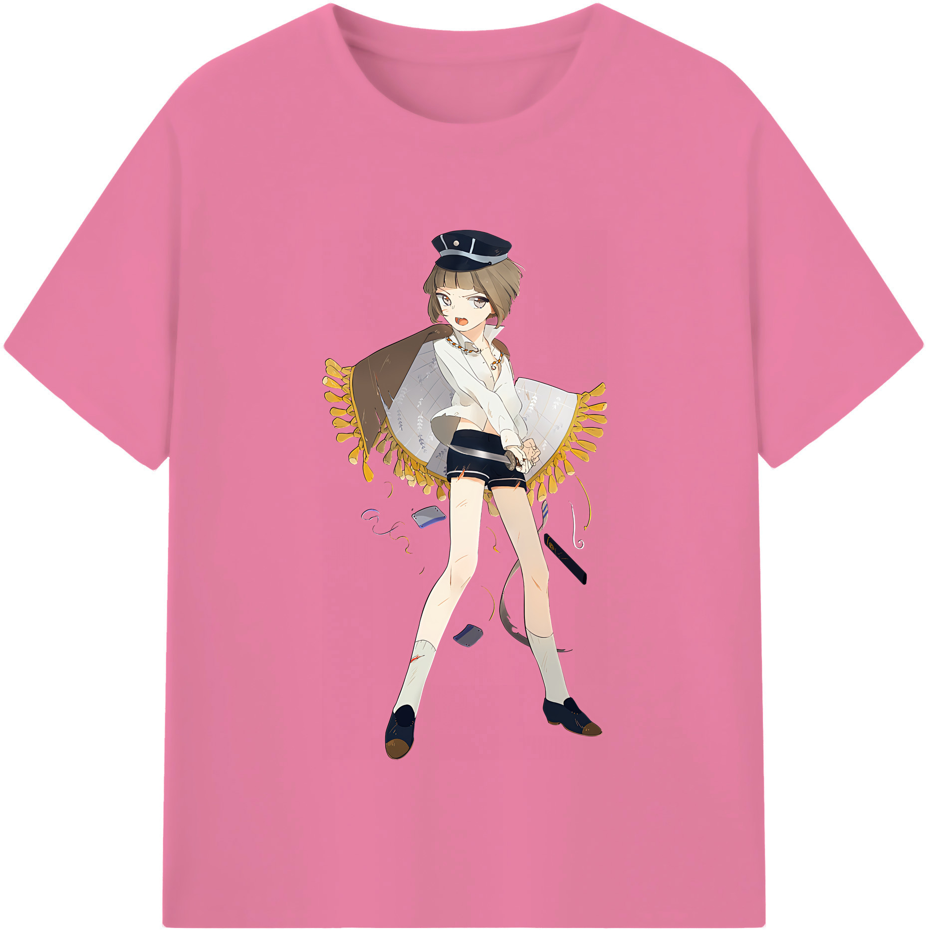 （画像用） 刀剣乱舞 Touken Ranbu 綿100％半袖Tシャツ（フロントプリント）